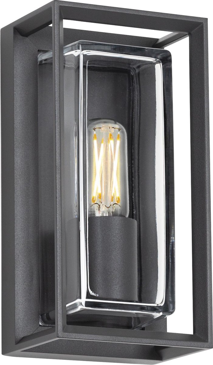 Eaton wandlamp design antraciet KS Verlichting