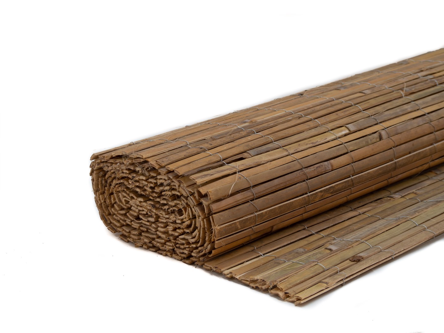 Gespleten bambooxmat 150x500 cm op rol Van Rees