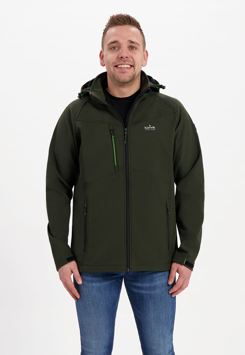 Kjelvik Softshell jas Nigel Heren - Maat M