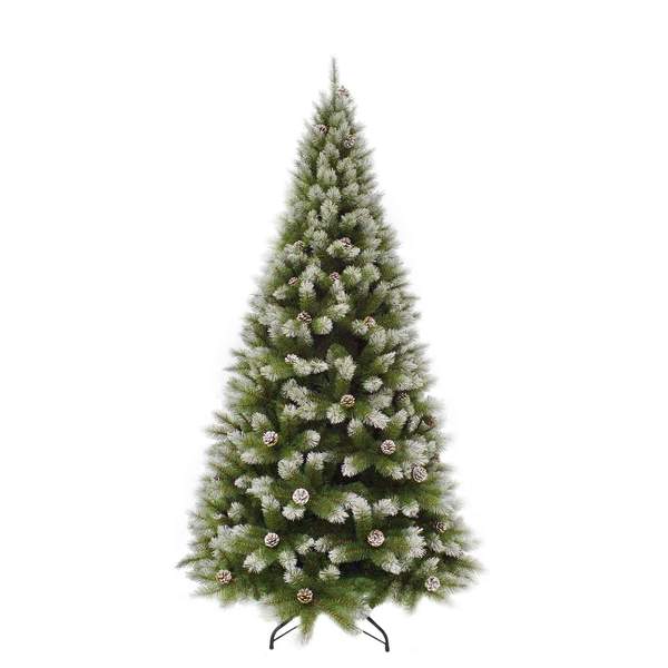 Triumph Tree pittsburgh kerstboom dennenappel groen tips 940 maat in cm: 230 x 124 - GROEN
