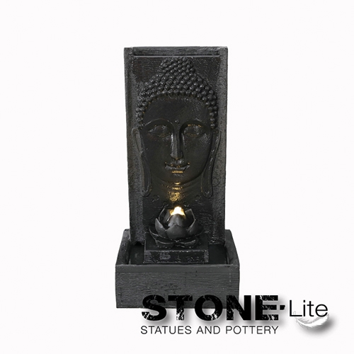 Stone Lite Fontein Boeddha 40x33x81 cm - Buitengewoon de Boet