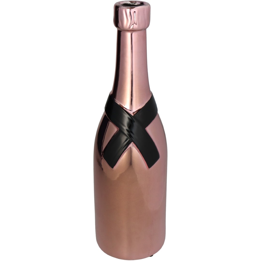 Cactula Sorbet Crush Champagnefles Vaas Roze 12 x 12 x 39