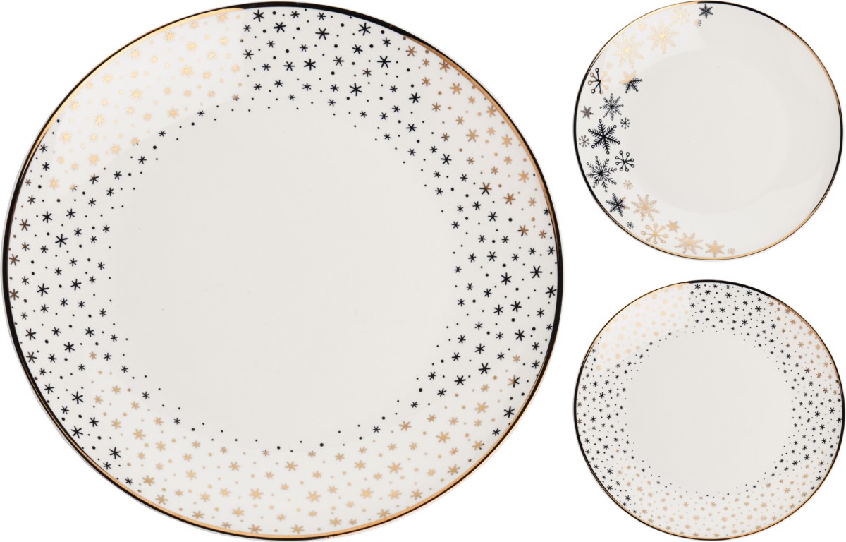 Plate New Bone Porcelain 19 cm - Nampook