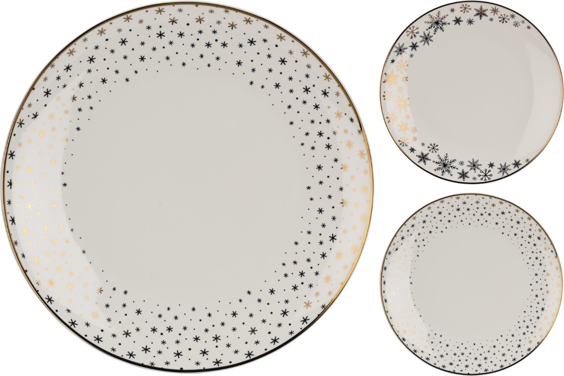 Plate New Bone Porcelain 27 cm - Nampook