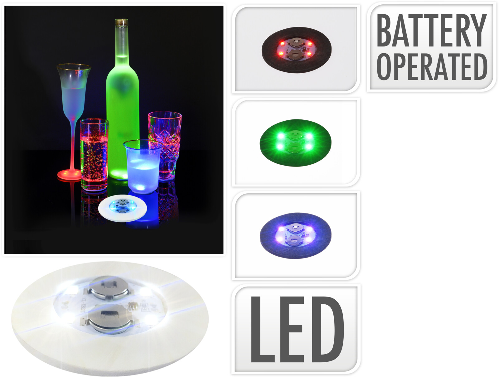 Led sticker set van 2sts