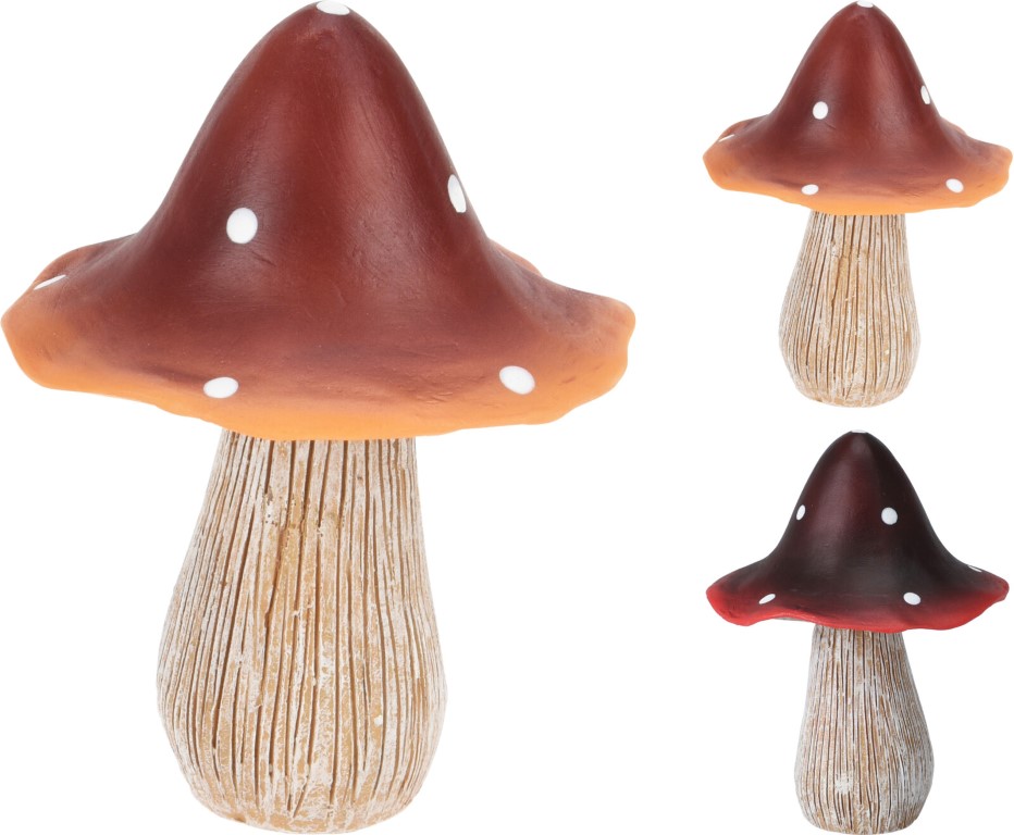 Mushrooms 9 cm 2ass Design - Nampook
