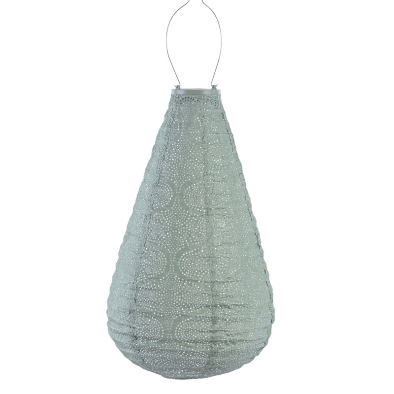 Drop dia. 28 cm Tigres licht groen lampion - Lumiz