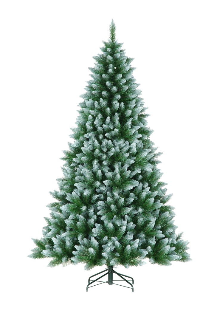 Kunstkerstboom H: 225 cm Hinge Allison spruce frosted - Holiday Tree