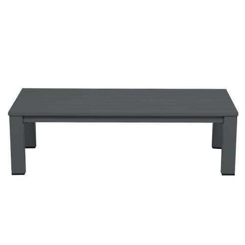 Lincoln lounge tafel 140x70 carbon black